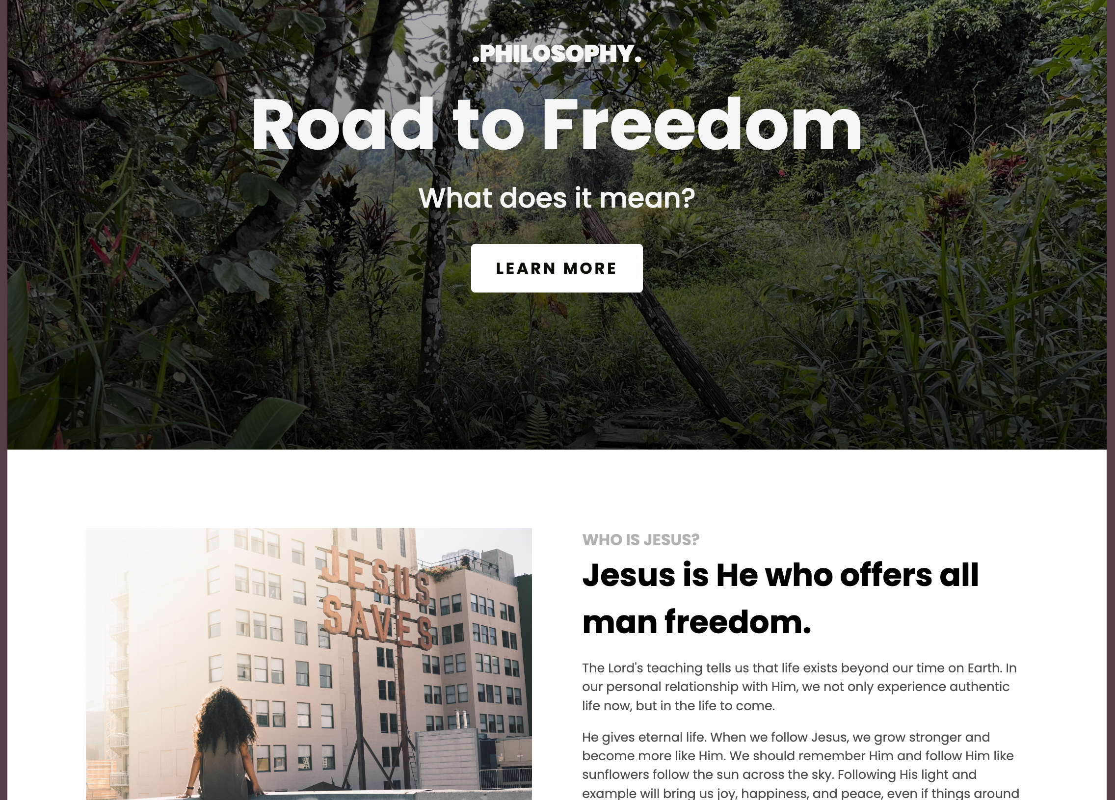 oneRoadToFreedomImage